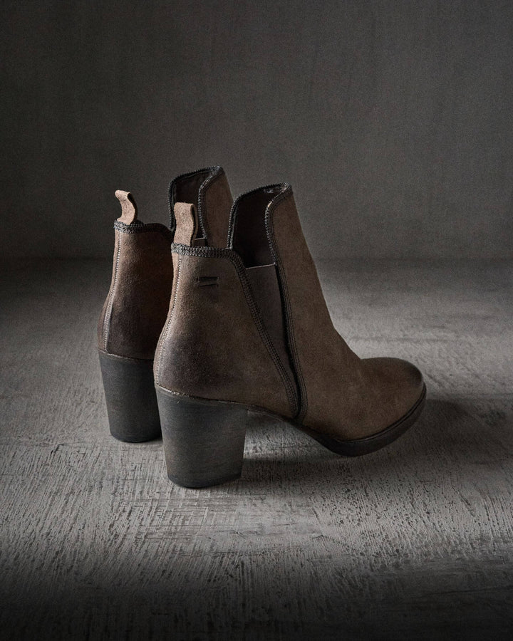 AASE waxed suede GREY boots by The Last Conspiracy – image 2
