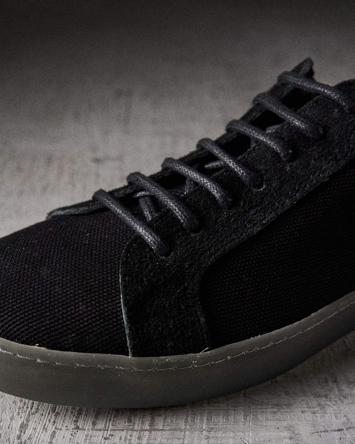 AEGIR canvas BLACK – The Last Conspiracy shoes in black