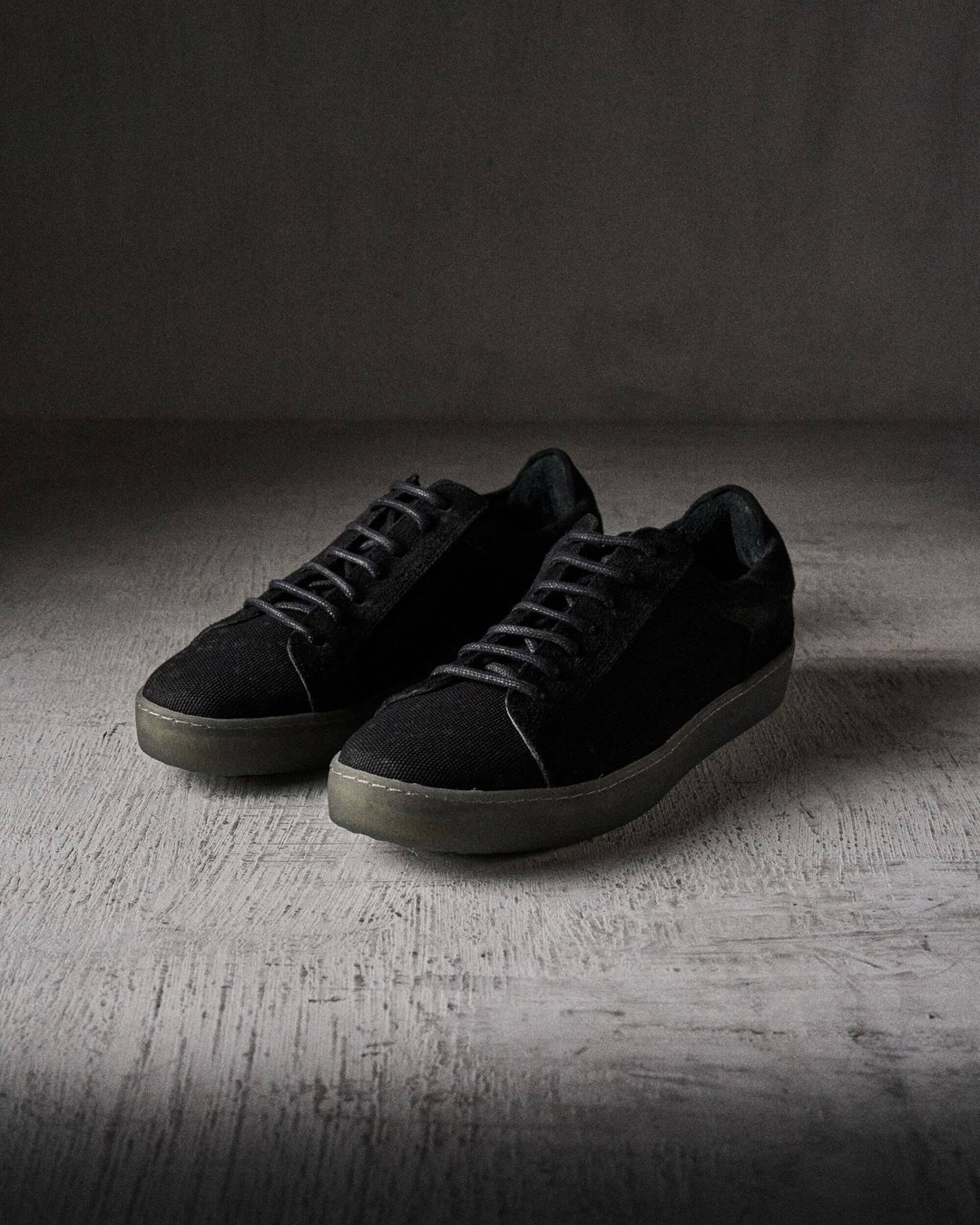 AEGIR canvas BLACK – The Last Conspiracy shoes in black