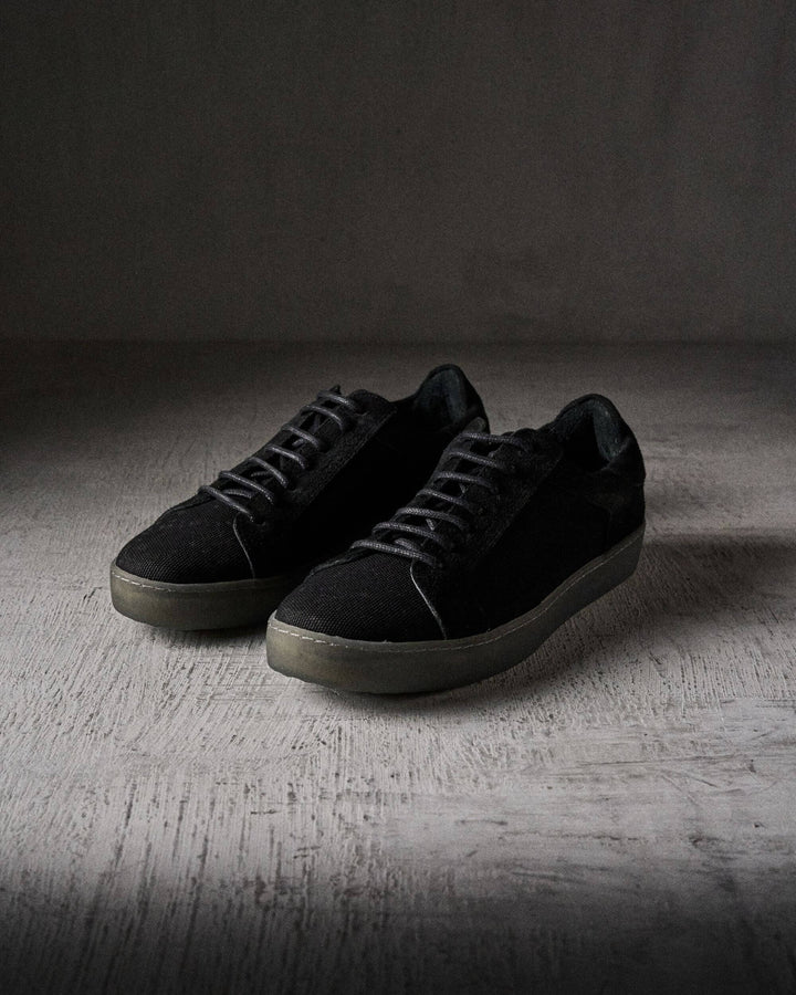 AEGIR canvas BLACK – The Last Conspiracy shoes in black