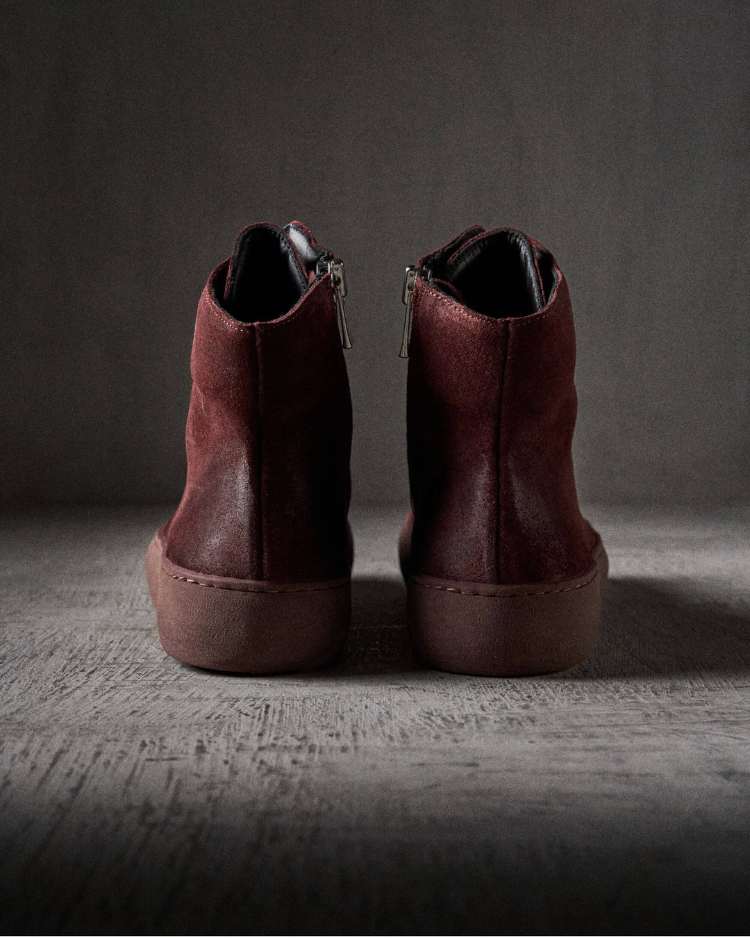 OLLIE waxed suede OXBLOOD boots by The Last Conspiracy – image 3