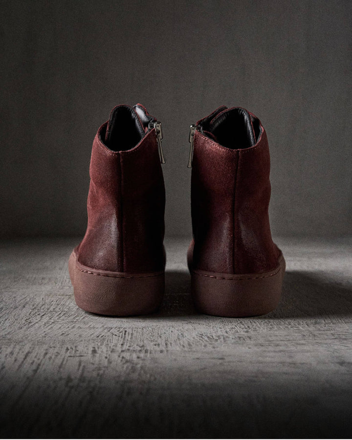 OLLIE waxed suede OXBLOOD boots by The Last Conspiracy – image 3