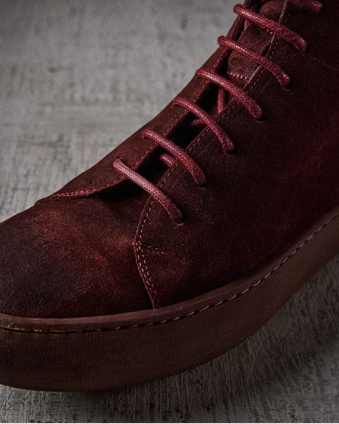 OLLIE waxed suede OXBLOOD boots by The Last Conspiracy – image 5