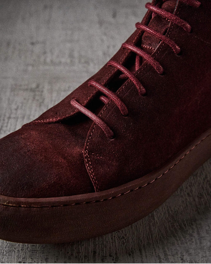OLLIE waxed suede OXBLOOD boots by The Last Conspiracy – image 5