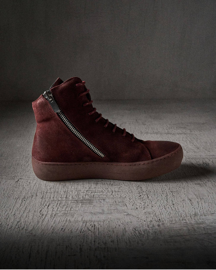 OLLIE waxed suede OXBLOOD boots by The Last Conspiracy – image 4