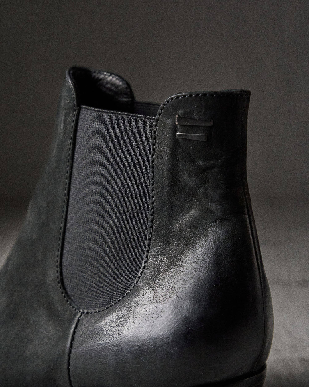 MARZIA waxed suede BLACK boots by The Last Conspiracy – image 6
