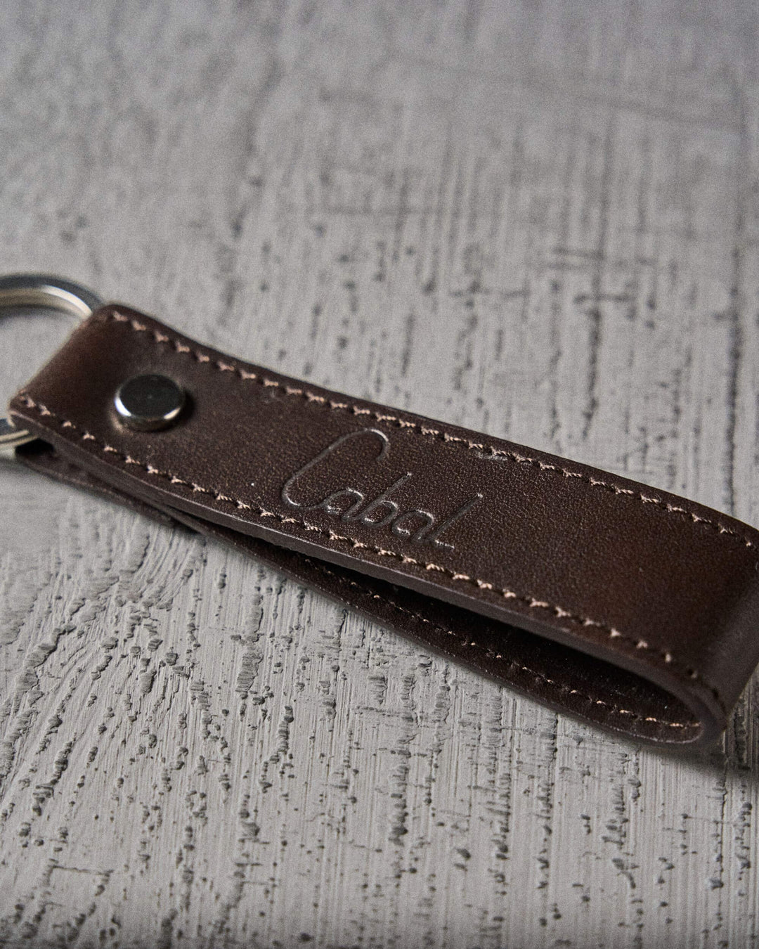 Keychain Soft Rabar Keychain Soft Dark Brown | Leather Keychain | The Last Conspiracy – the ...