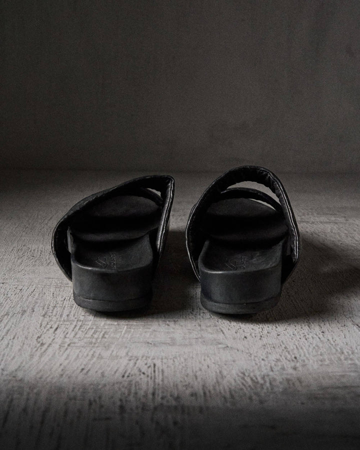 BEAU cut BLACK sandals by The Last Conspiracy – image 3