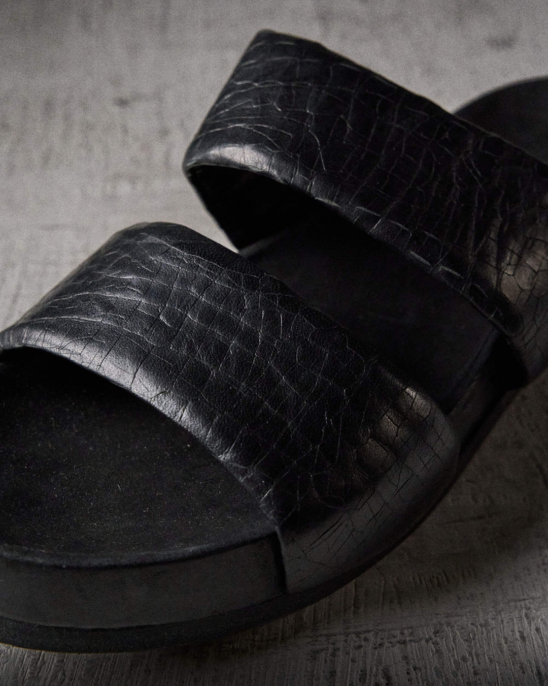 BEAU cut BLACK sandals by The Last Conspiracy – image 5