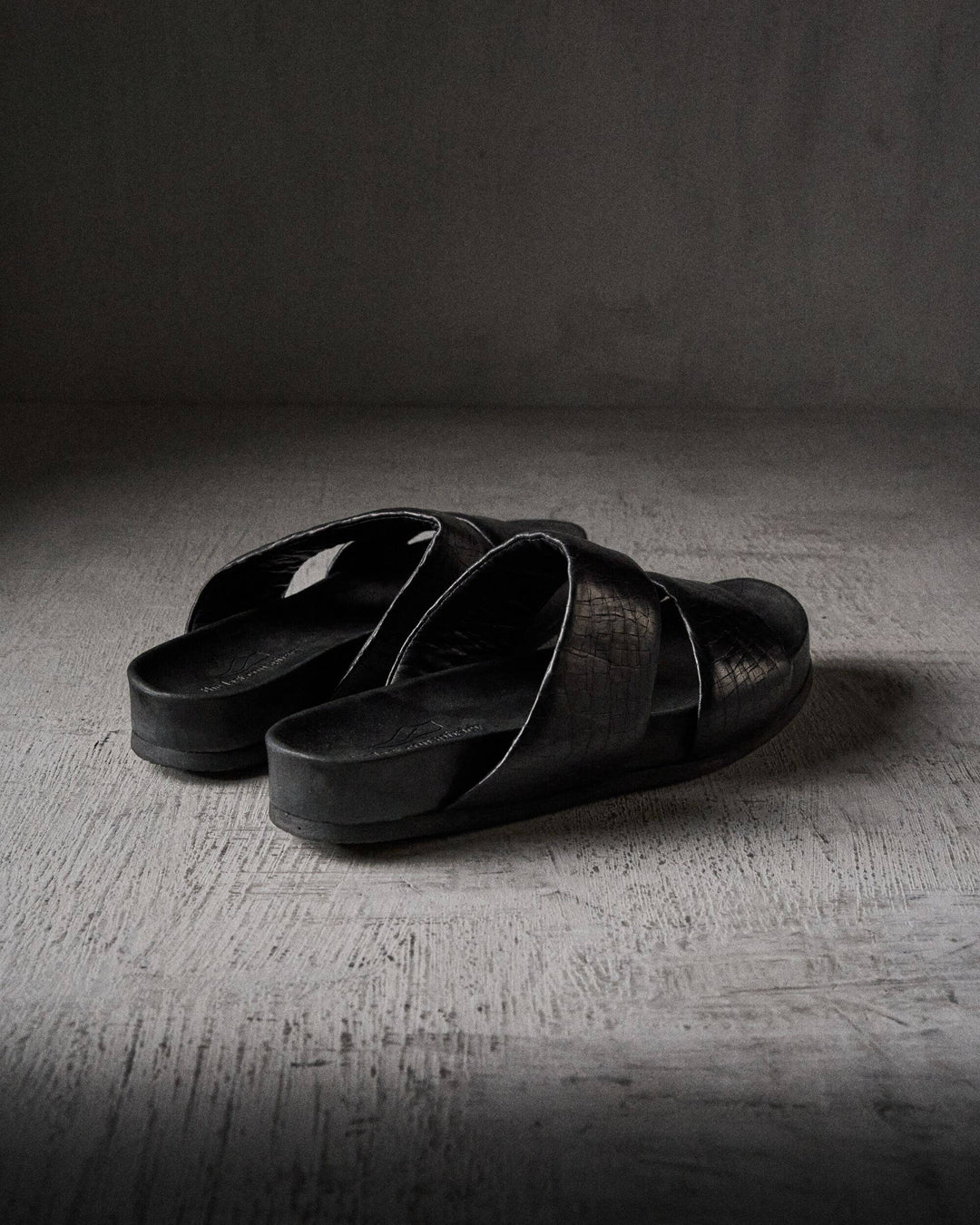 BEAU cut BLACK sandals by The Last Conspiracy – image 2
