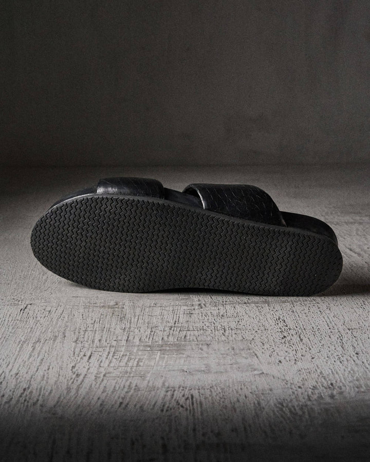 BEAU cut BLACK sandals by The Last Conspiracy – image 4
