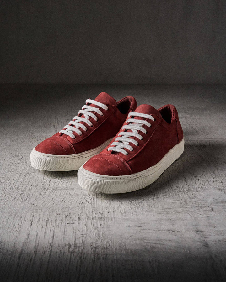 EDGAR mat OXBLOOD/WHITE