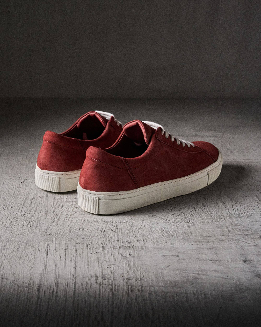 EDGAR mat OXBLOOD/WHITE
