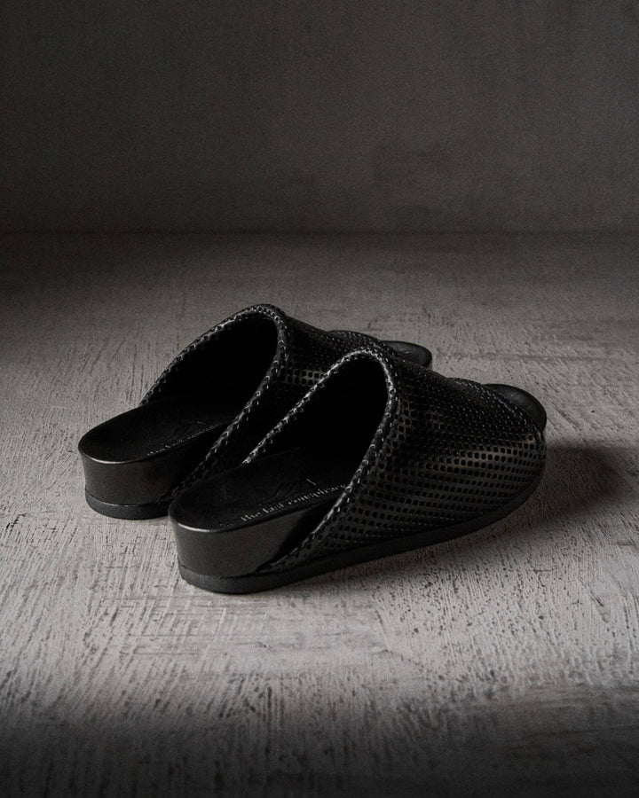GABY perforated BLACK sandals by The Last Conspiracy – image 2