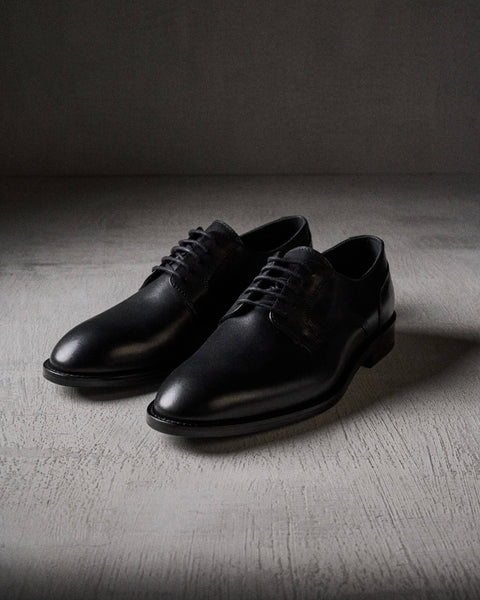 LEON Soft Black Leather Shoes | The Last Conspiracy – the last
