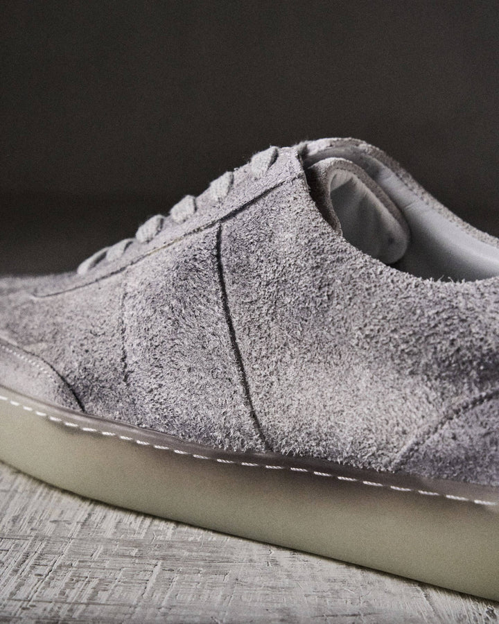 VISTI waxed suede DIRTY WHITE