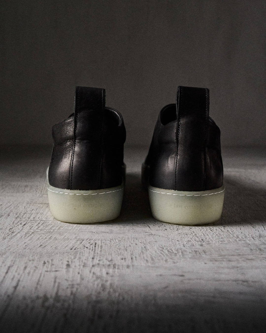 WILL mat BLACK/TRANSPARENT – The Last Conspiracy shoes in black and transparent