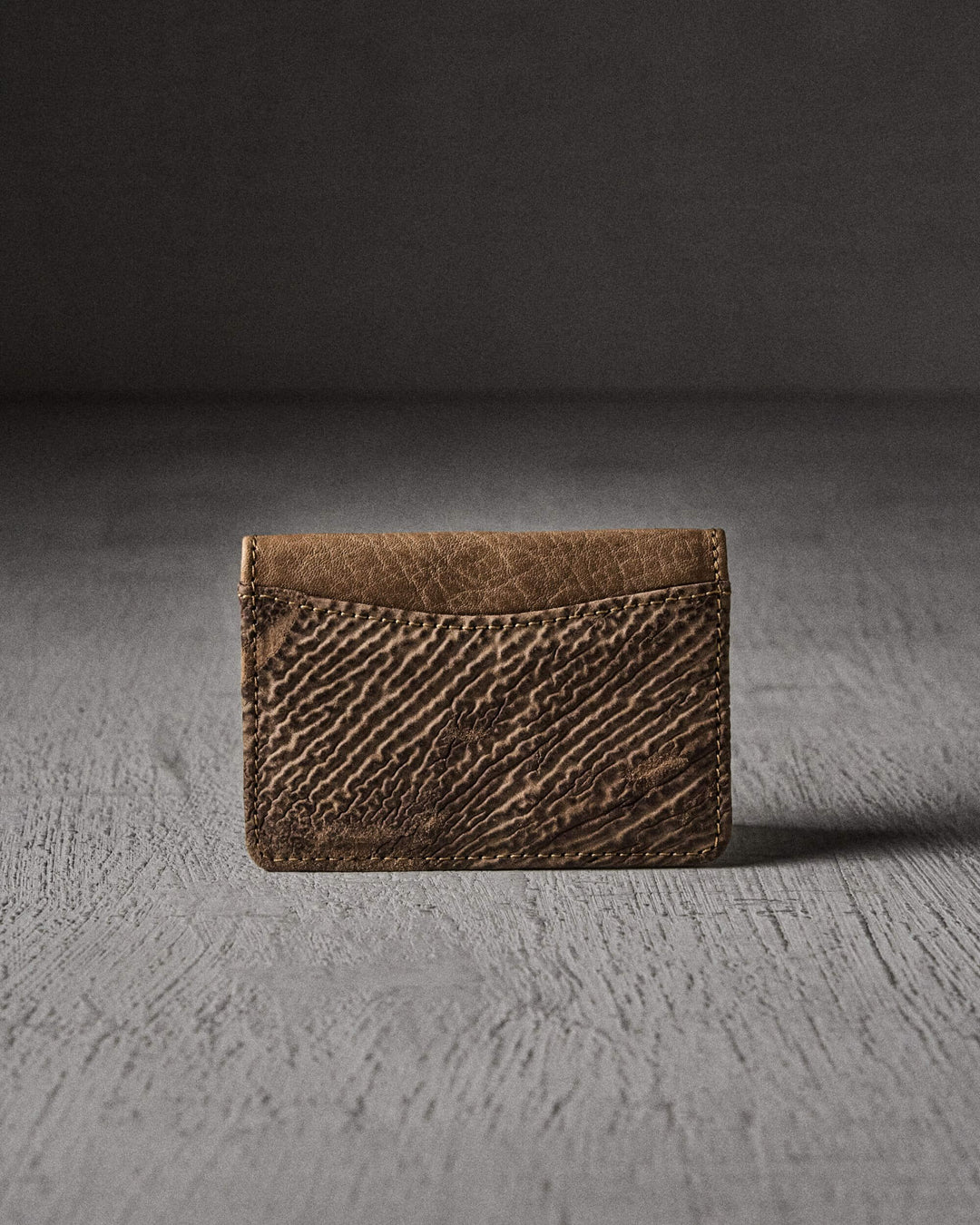 Cardwallet unisex camel card wallet detail view