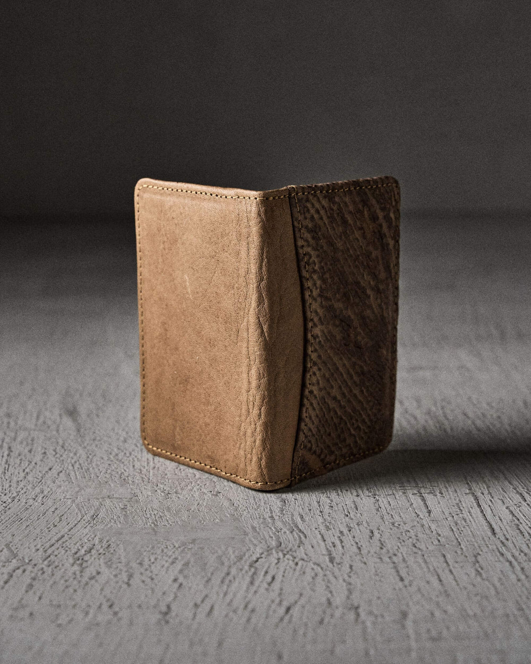 Cardwallet unisex camel card wallet detail view
