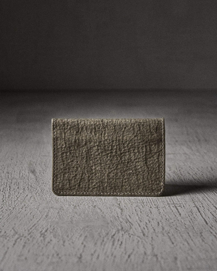Cardwallet unisex green card wallet detail view