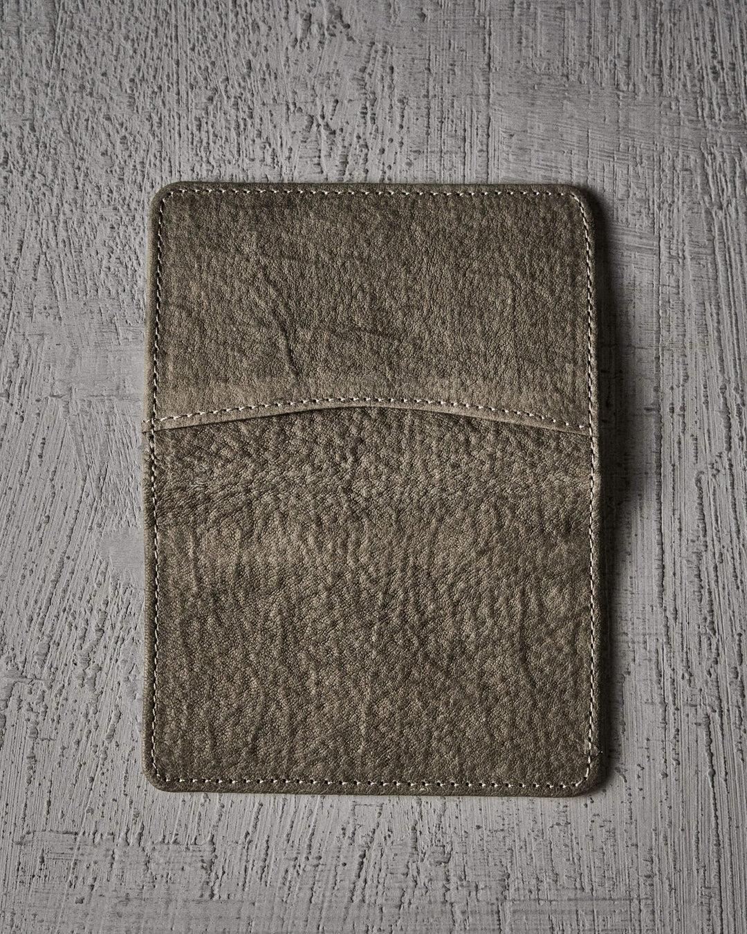 Cardwallet unisex green card wallet detail view