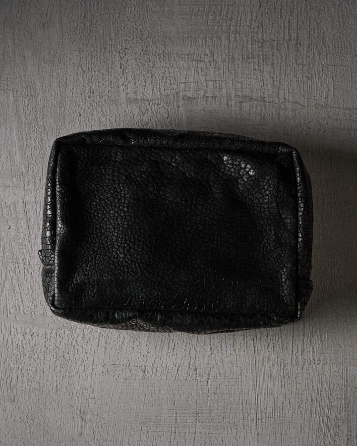 WASHBAG cracked BLACK toiletry bag from The Last Conspiracy