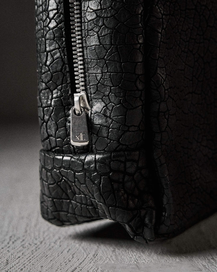 WASHBAG cracked BLACK toiletry bag from The Last Conspiracy