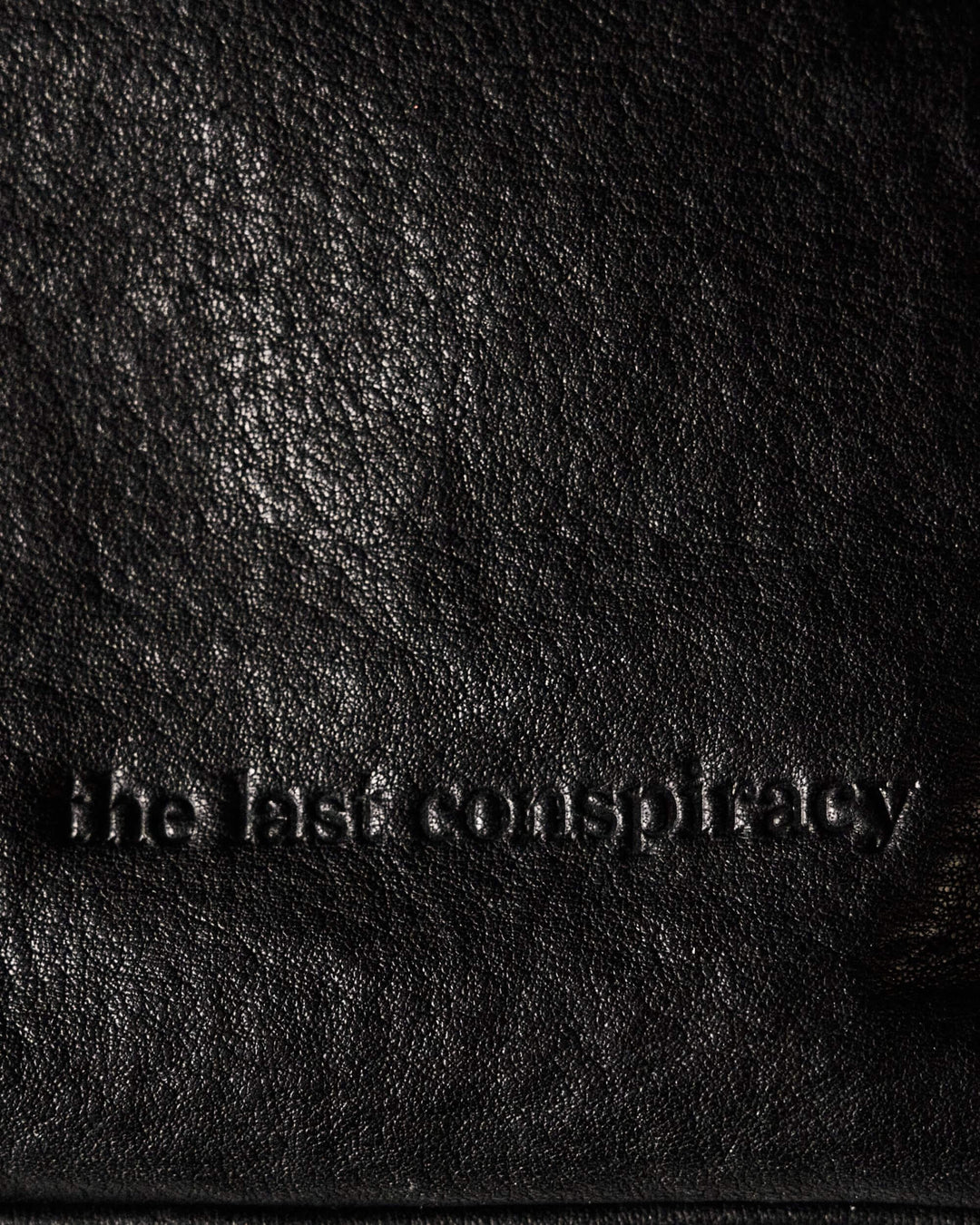 WASHBAG waxed bonded BLACK – The Last Conspiracy accessories in black