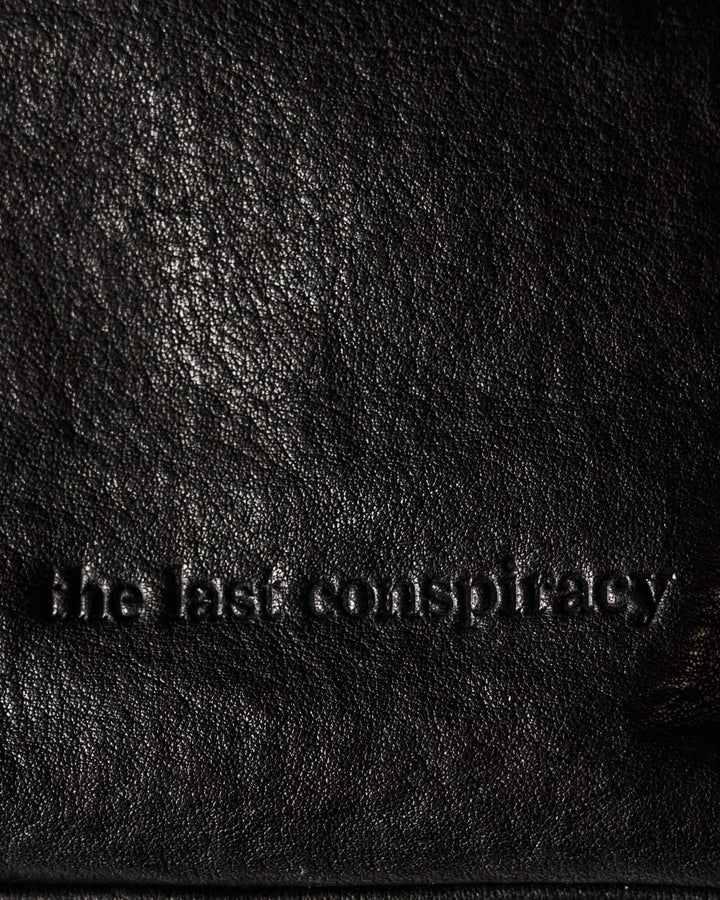 WASHBAG waxed bonded BLACK – The Last Conspiracy accessories in black