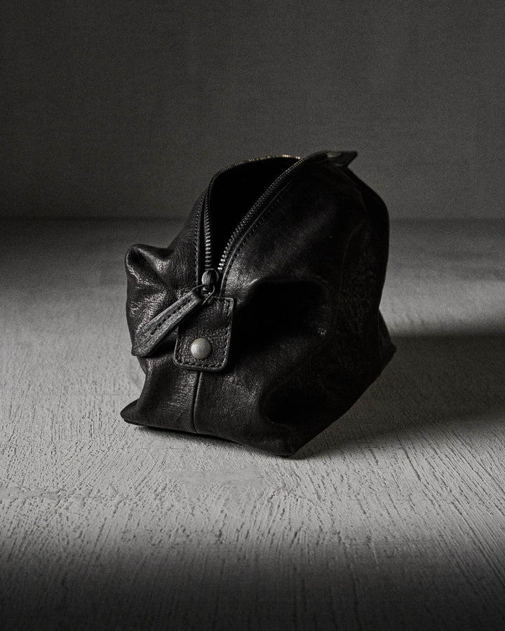 WASHBAG waxed bonded BLACK – The Last Conspiracy accessories in black