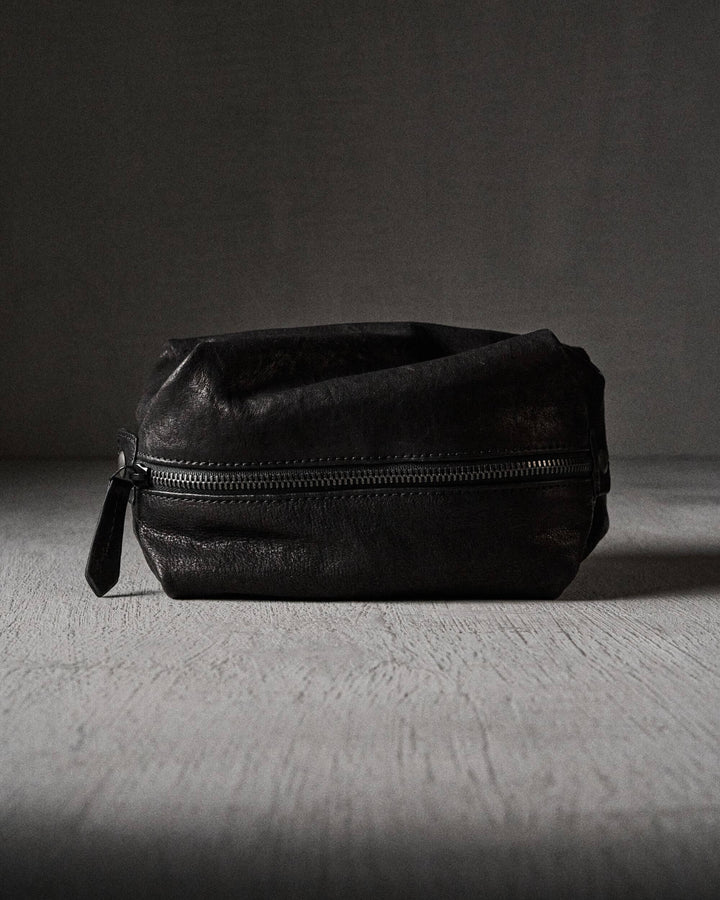 WASHBAG waxed bonded BLACK – The Last Conspiracy accessories in black