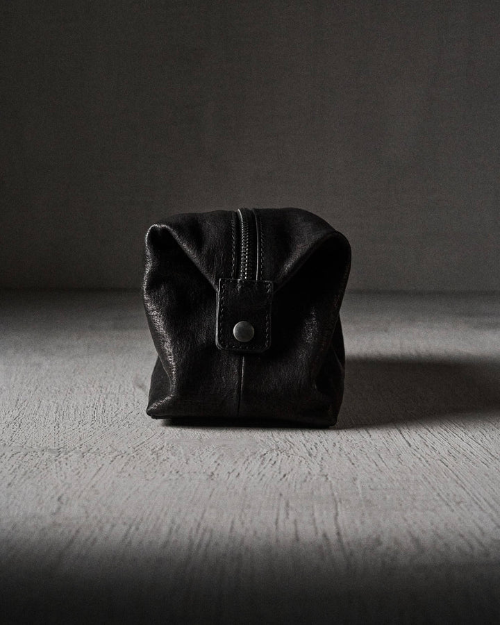 WASHBAG waxed bonded BLACK – The Last Conspiracy accessories in black