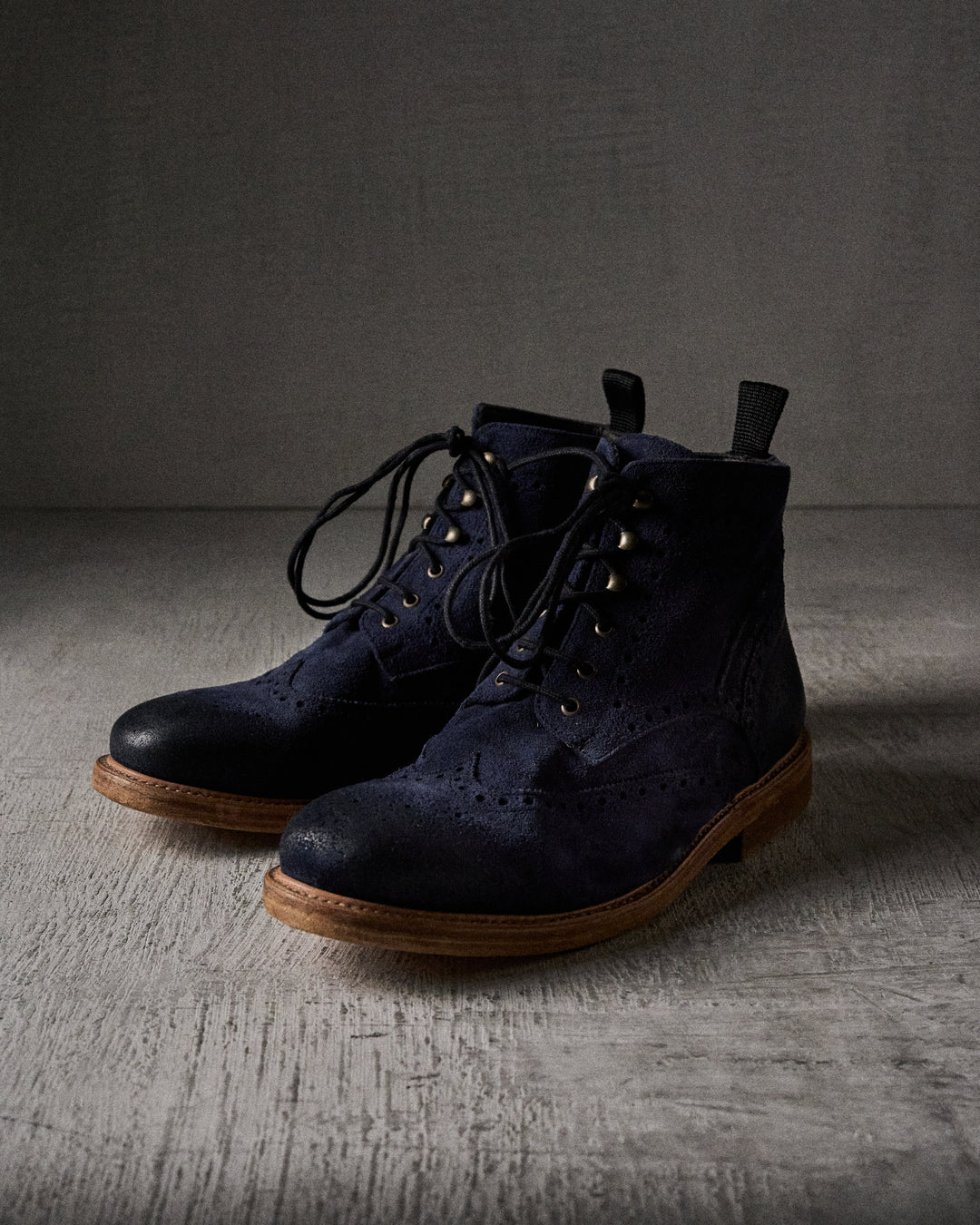 VINCENT suede NAVY