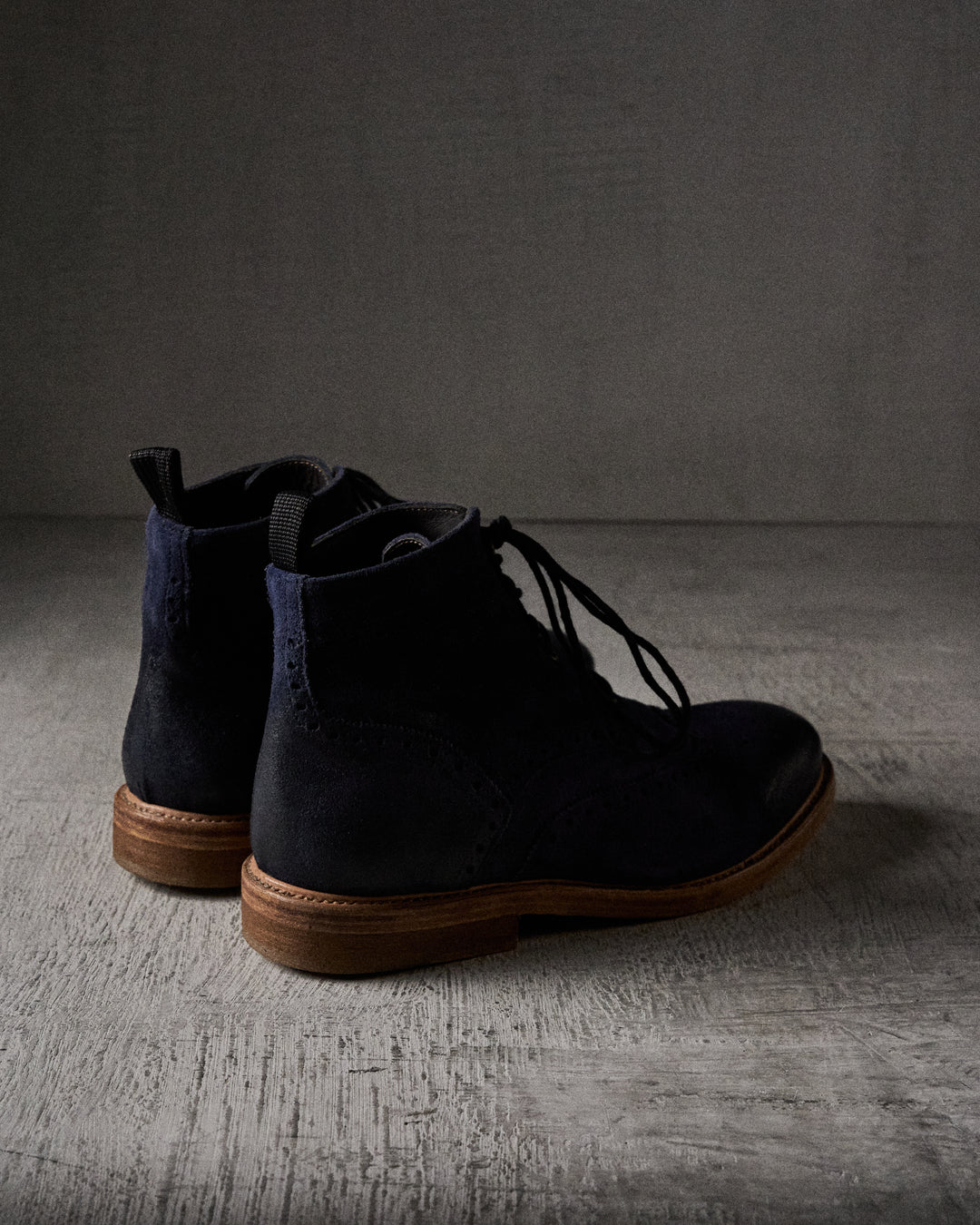 VINCENT suede NAVY