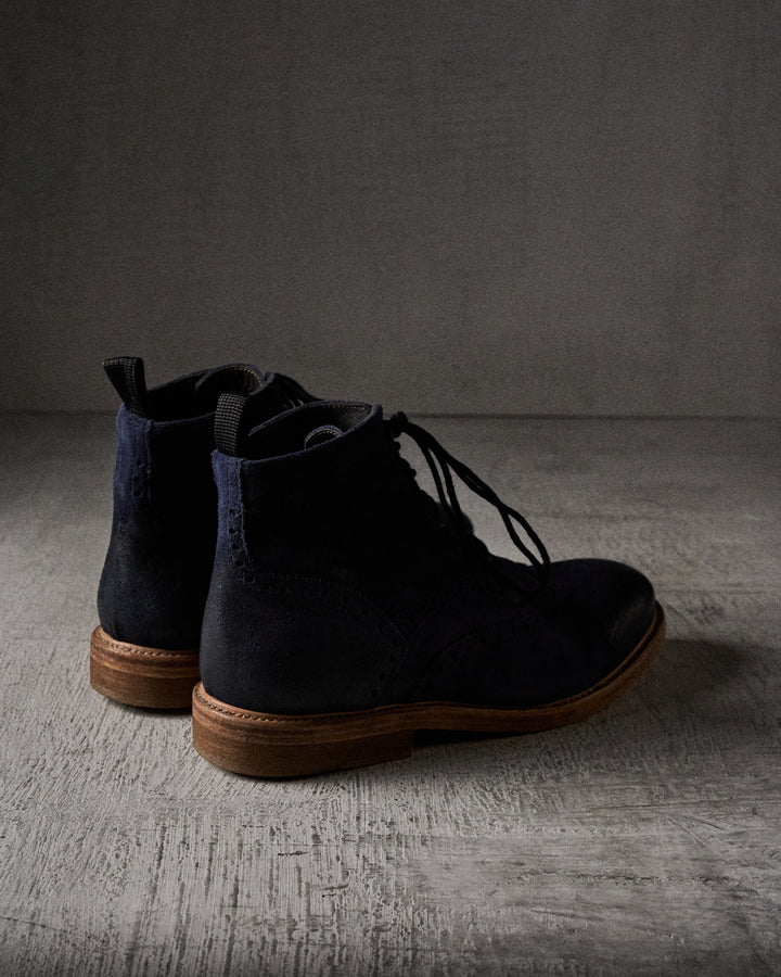 VINCENT suede NAVY