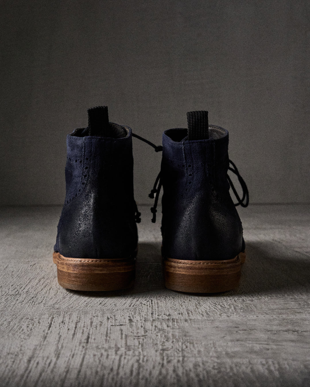 VINCENT suede NAVY