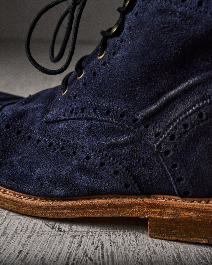 VINCENT suede NAVY