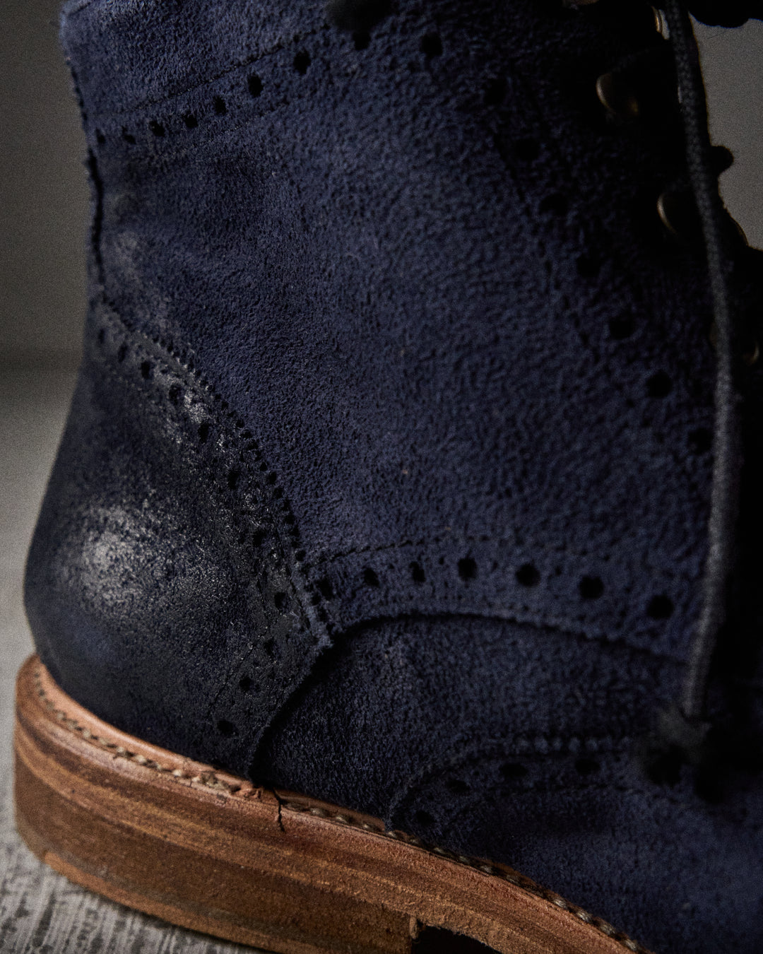 VINCENT suede NAVY