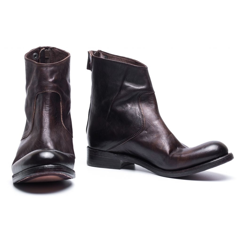 the last conspiracy AUDLEY soft Zip Boot 004 Dark brown