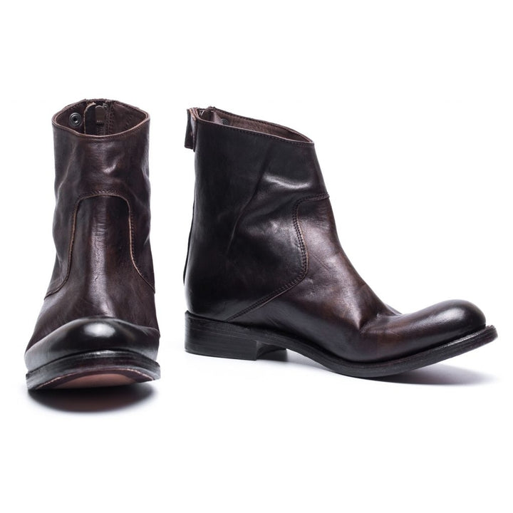 the last conspiracy AUDLEY soft Zip Boot 004 Dark brown