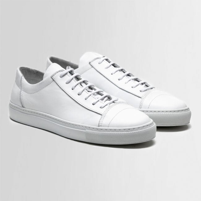 the last conspiracy EDGAR clean optical Low Top Sneaker 036 White