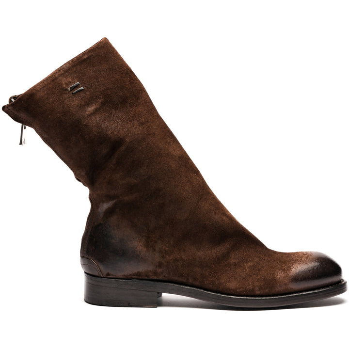 the last conspiracy KAJSA waxed suede Uncontructed 081 Mocca