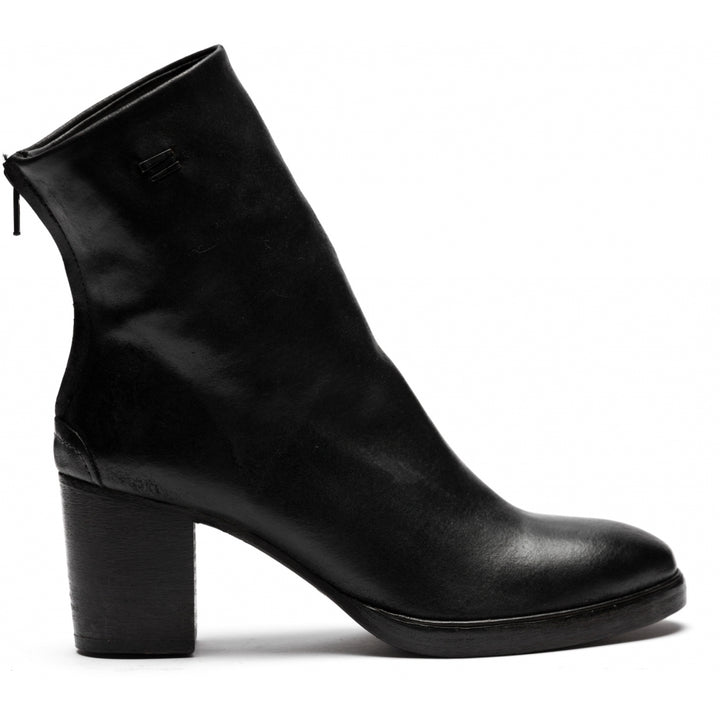 the last conspiracy KENNA waxed suede polish Heel Boot 001 Black