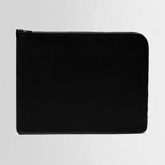 Accessories Laptopsleeve Grained Laptop Cover 001 Black