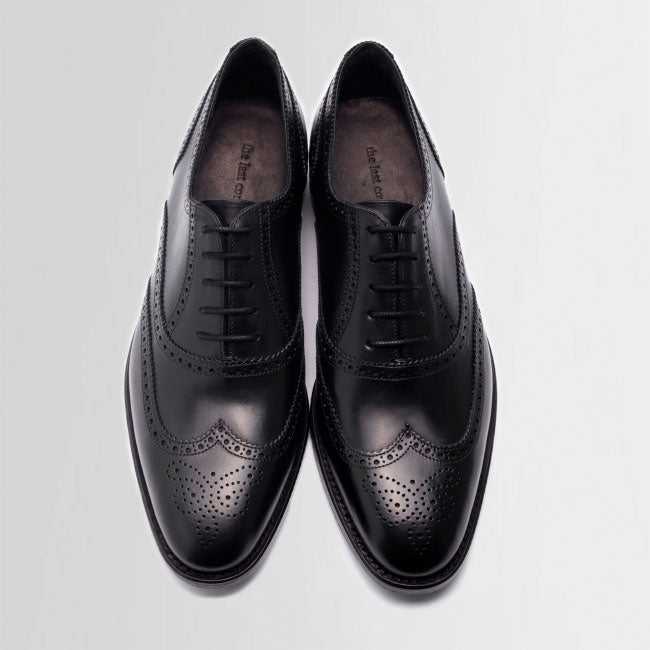 TLC Business MALLOY wing tip brouge leather Business 001 Black