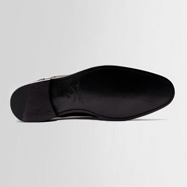 TLC Business MALLOY wing tip brouge leather Business 001 Black