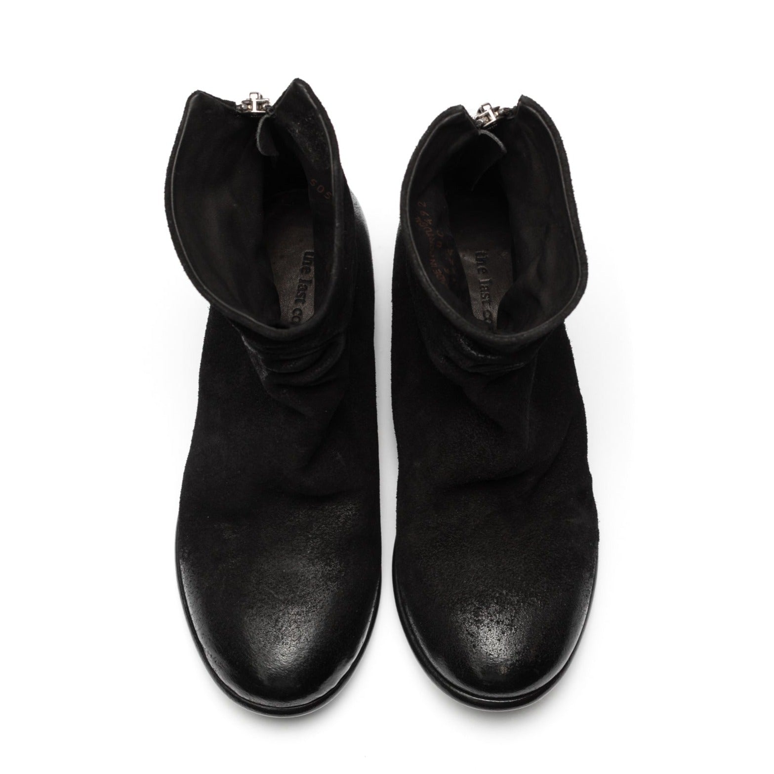 DABI waxed suede BLACK – the last conspiracy