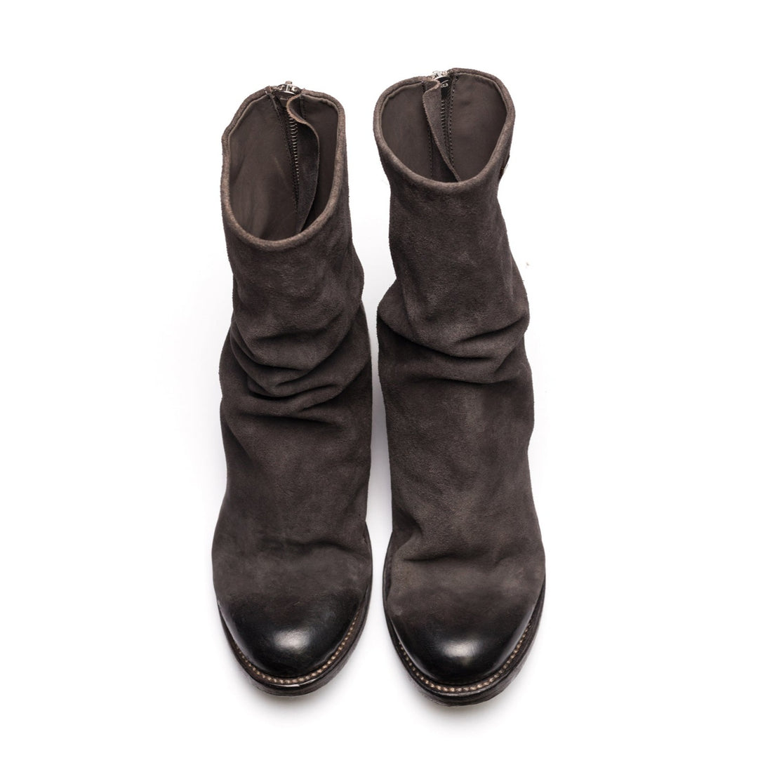 ELLERY waxed suede - Mouse