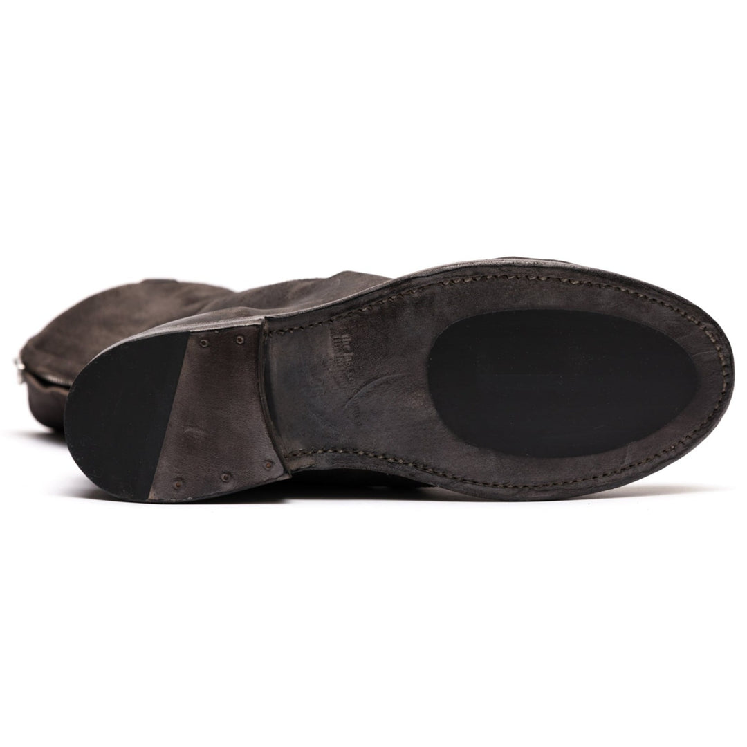 ELLERY waxed suede - Mouse